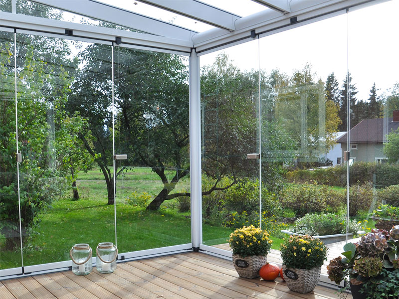 Остекление террасы LUMON 7T