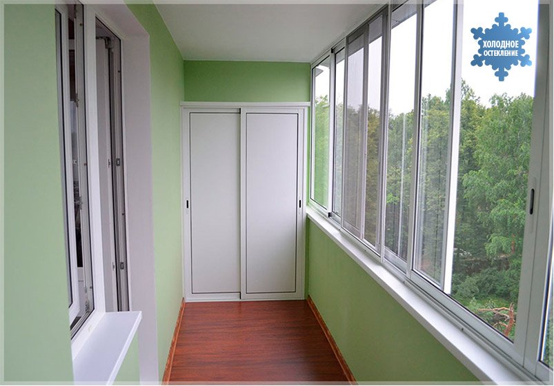 Алюминиевое остекление балконов