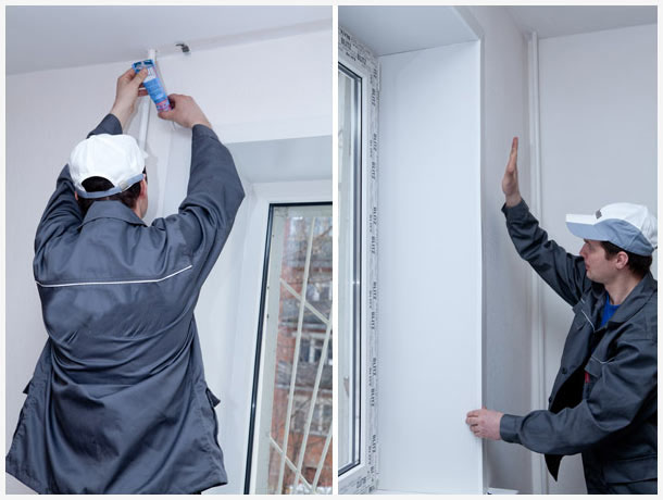 Ремонт откосов