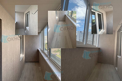 3D тур - Балкон по ул Солнечной г Челябинск