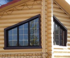 Трапециевидные окна